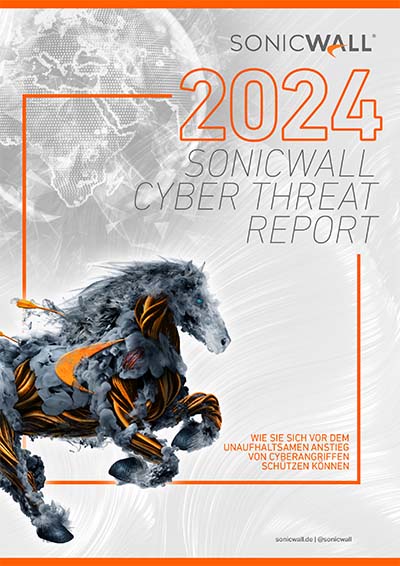 Cover SonicWall Cyber Thread Report 2024